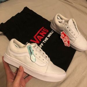 Old Skool Comfy Cush Vans - White/White